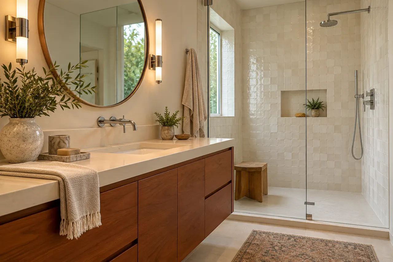 shower remodeling concept · Garland
