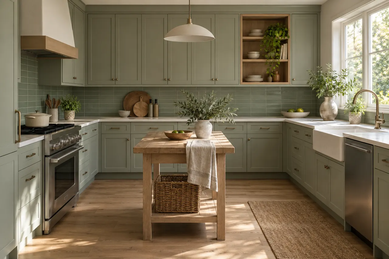 backsplash installation concept · Glenn Heights