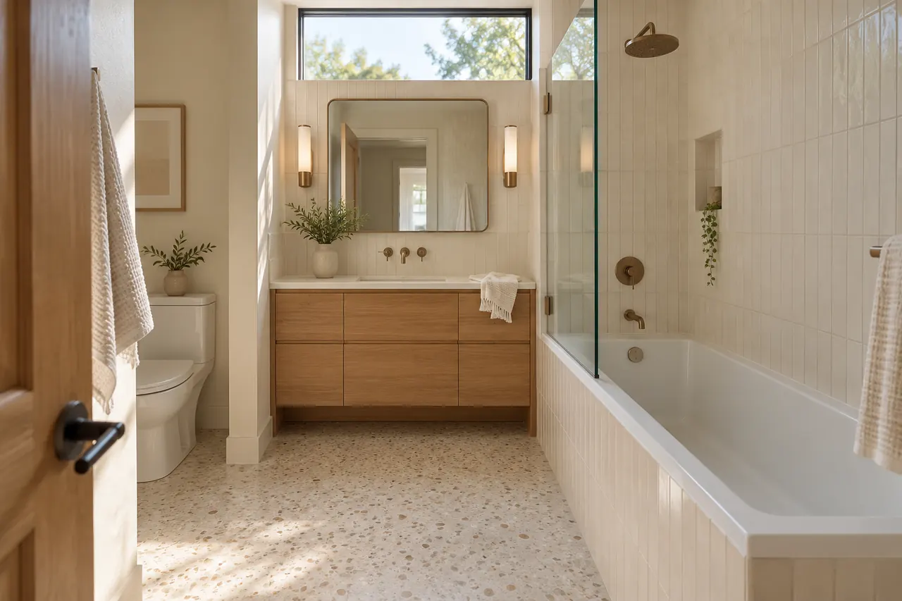 bathroom remodeling concept · Glenn Heights