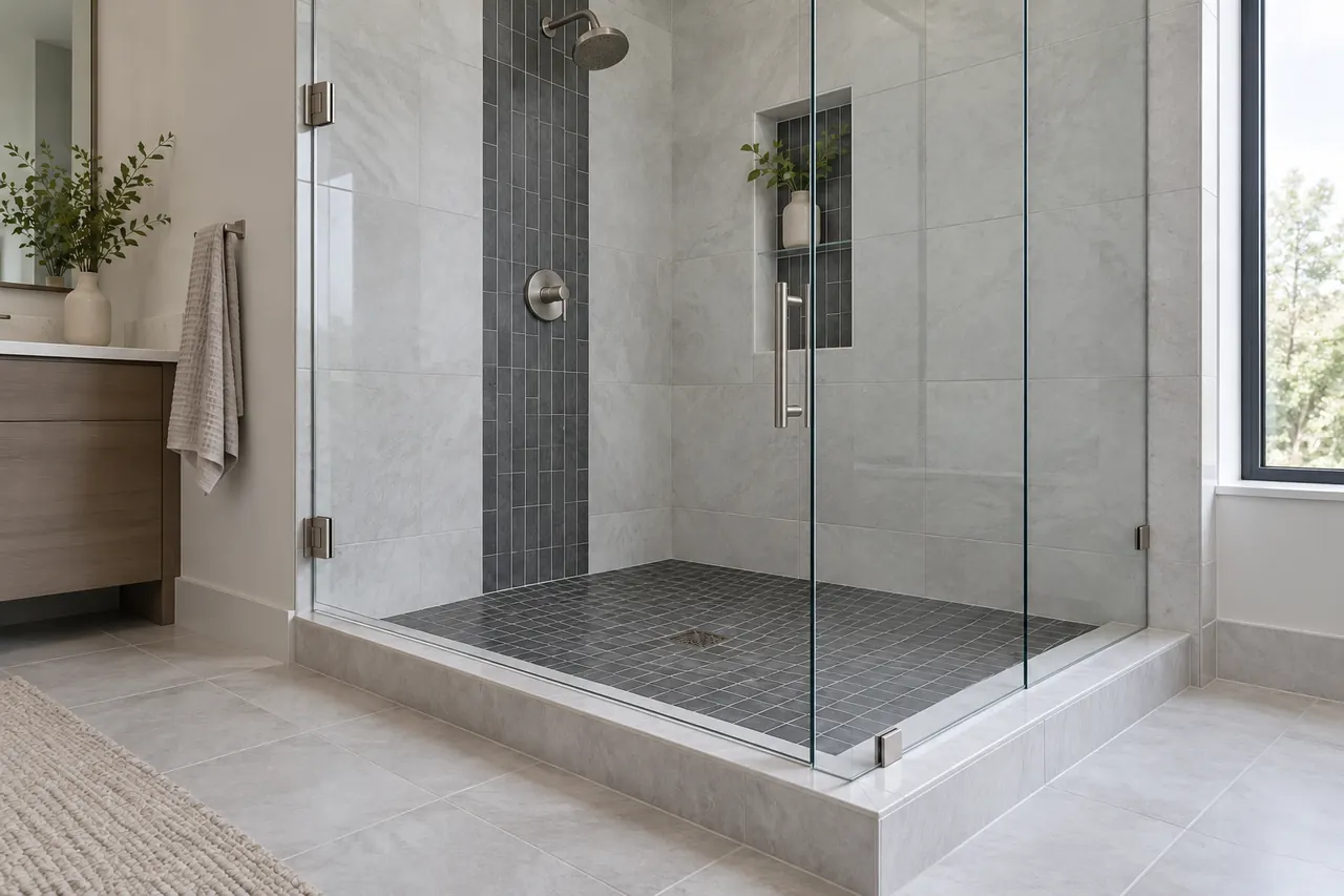 bathroom remodeling concept · Glenn Heights