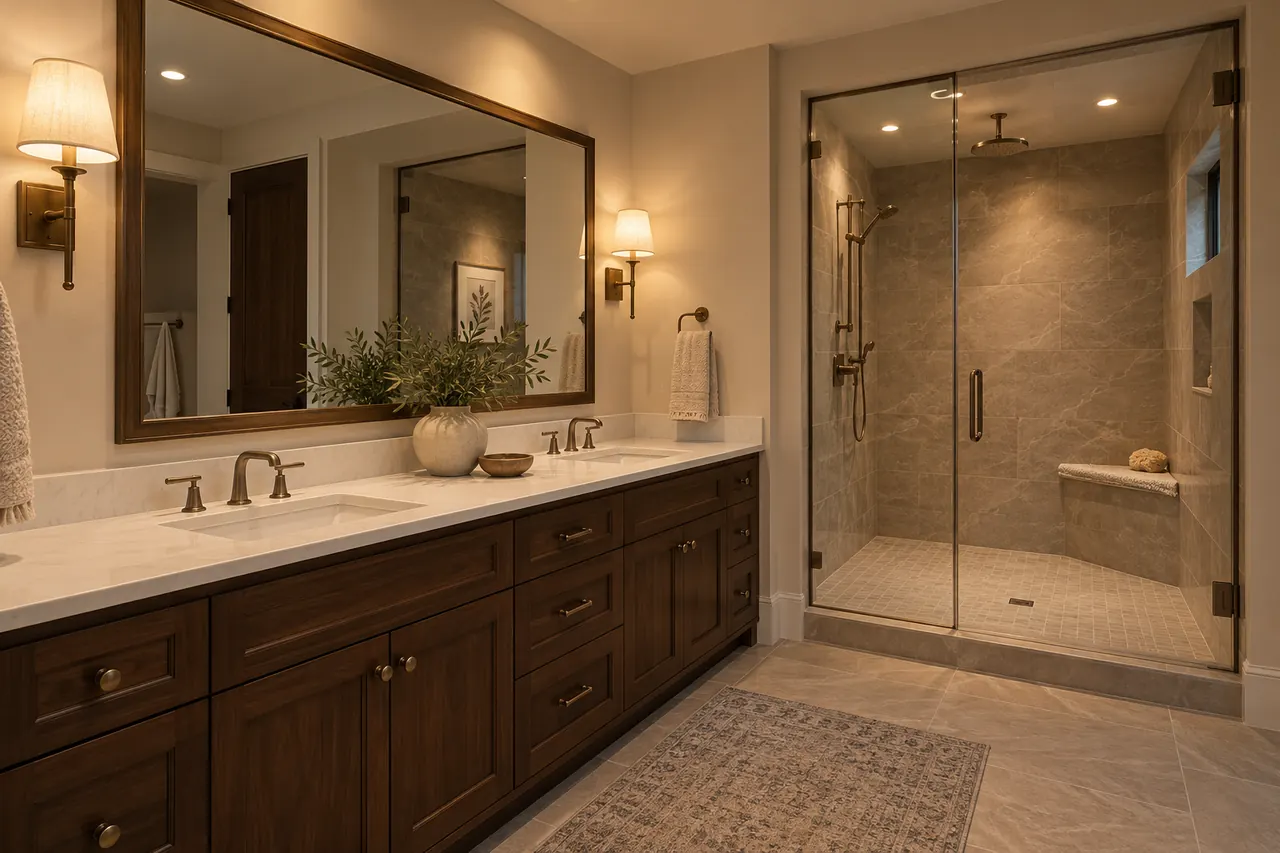 bathroom remodeling concept · Glenn Heights