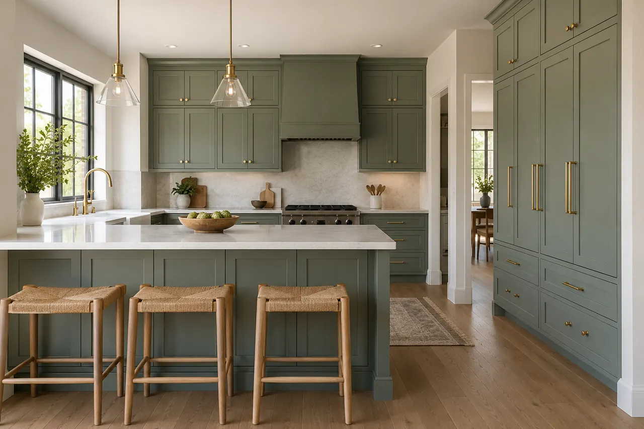 cabinet installation concept · Glenn Heights