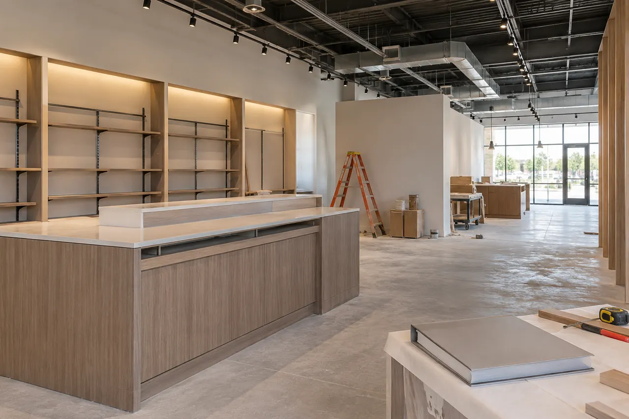 commercial construction concept · Glenn Heights