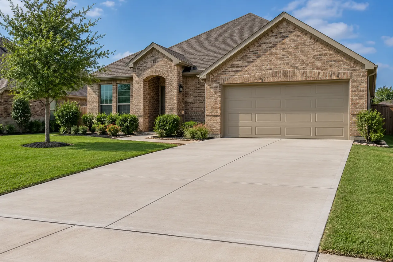 concrete driveways concept · Glenn Heights