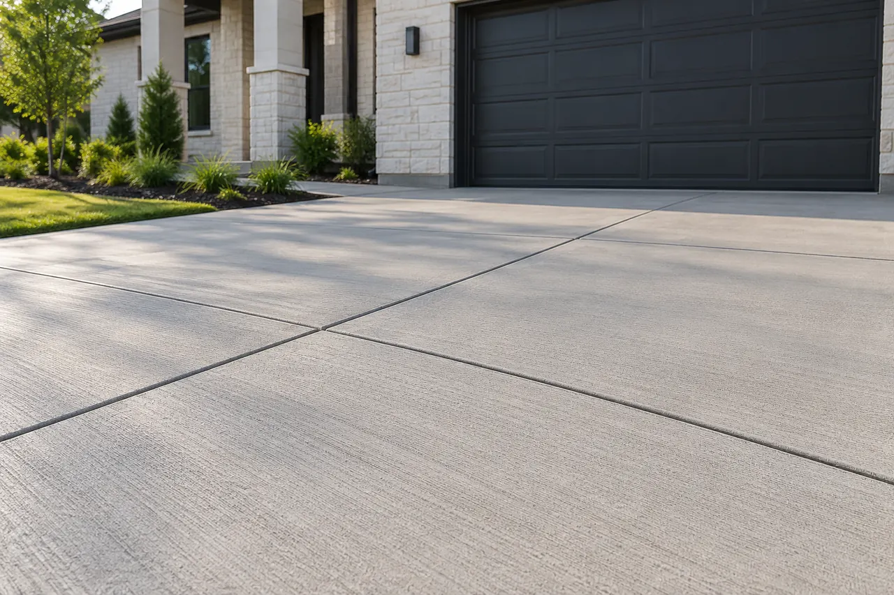 concrete driveways concept · Glenn Heights