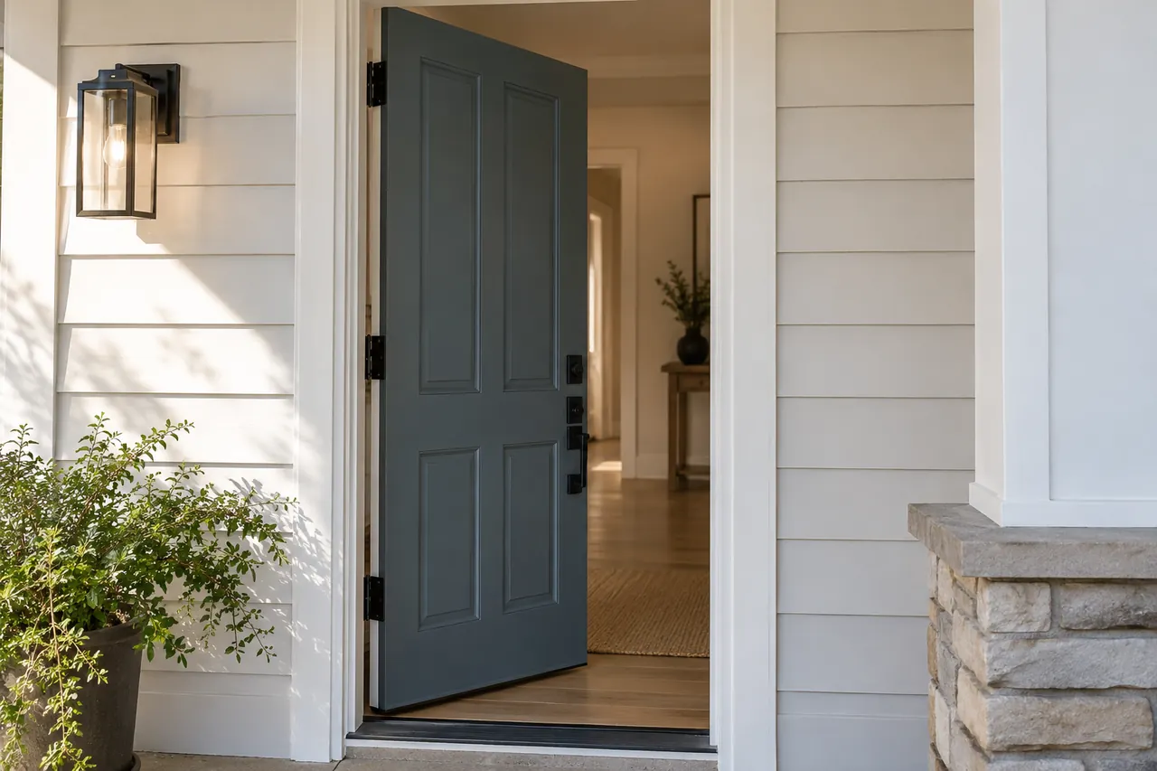 door installation concept · Glenn Heights