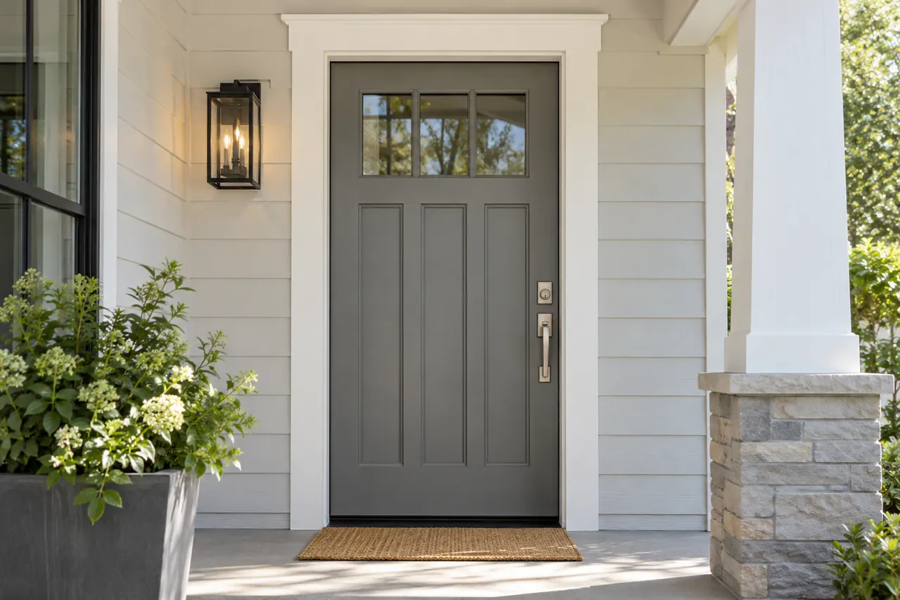 door installation concept · Glenn Heights