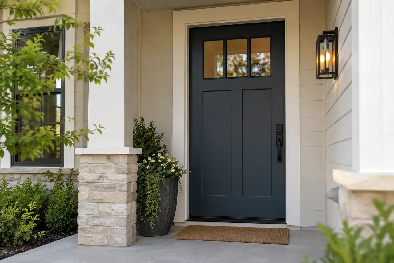 door installation concept · Glenn Heights