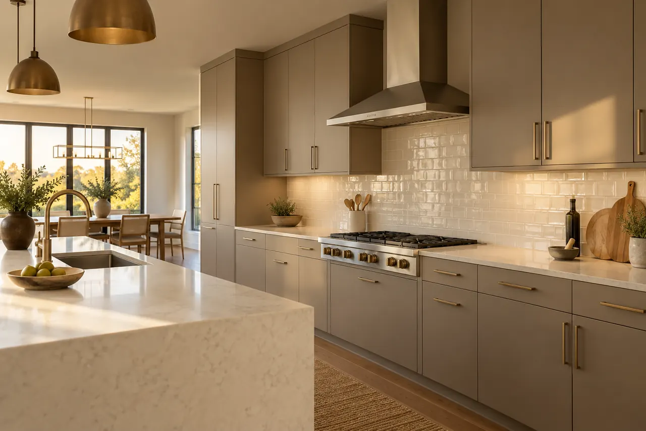 backsplash installation concept · Grand Prairie