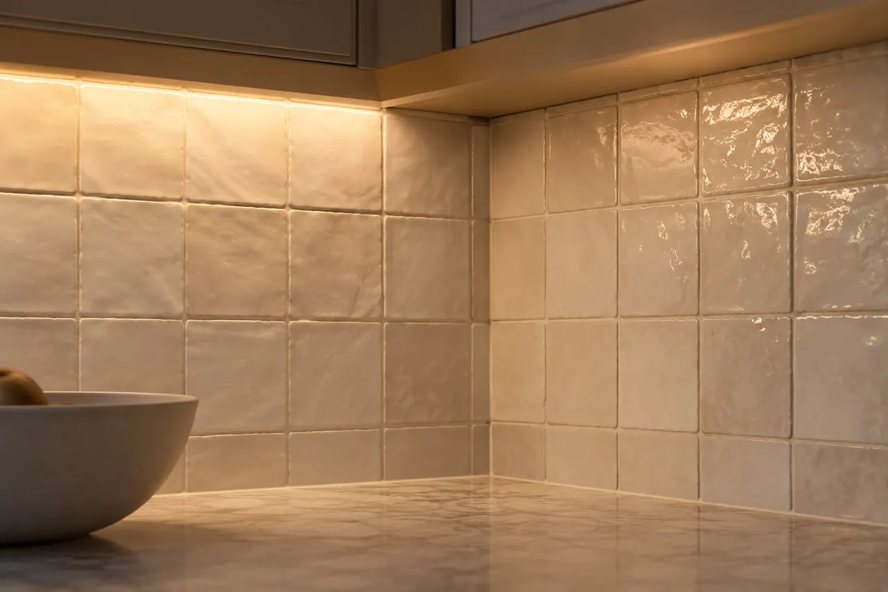backsplash installation concept · Grand Prairie