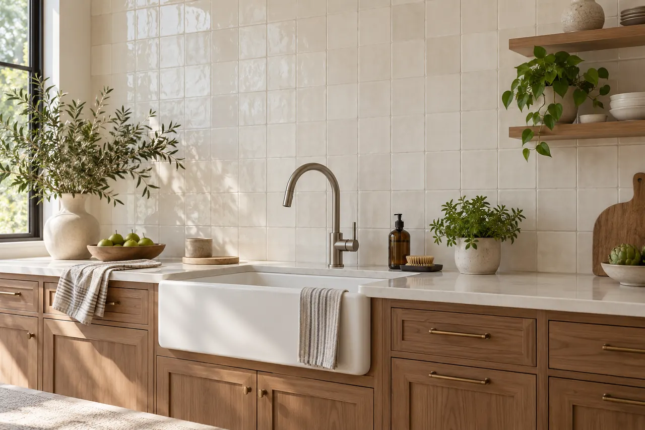 backsplash installation concept · Grand Prairie