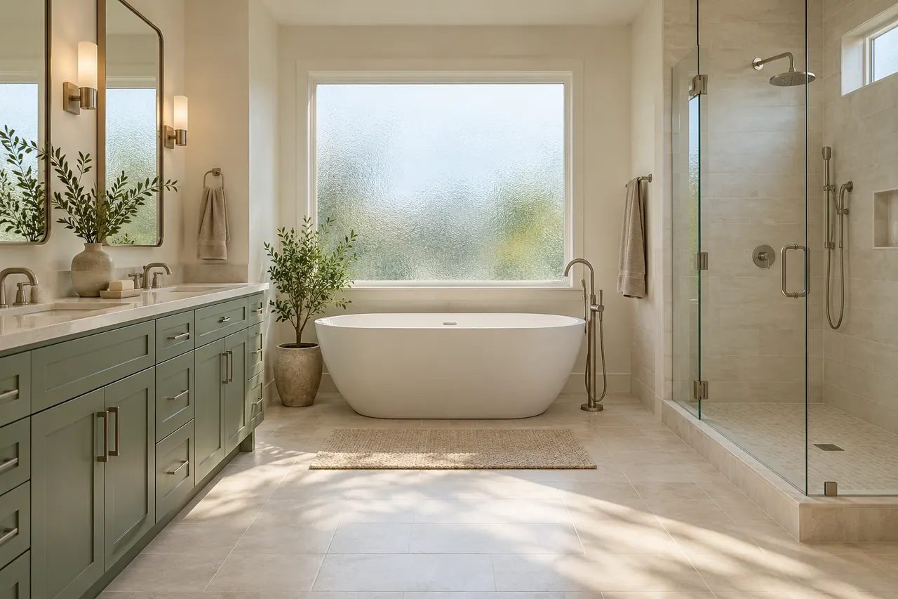 bathroom remodeling concept · Grand Prairie
