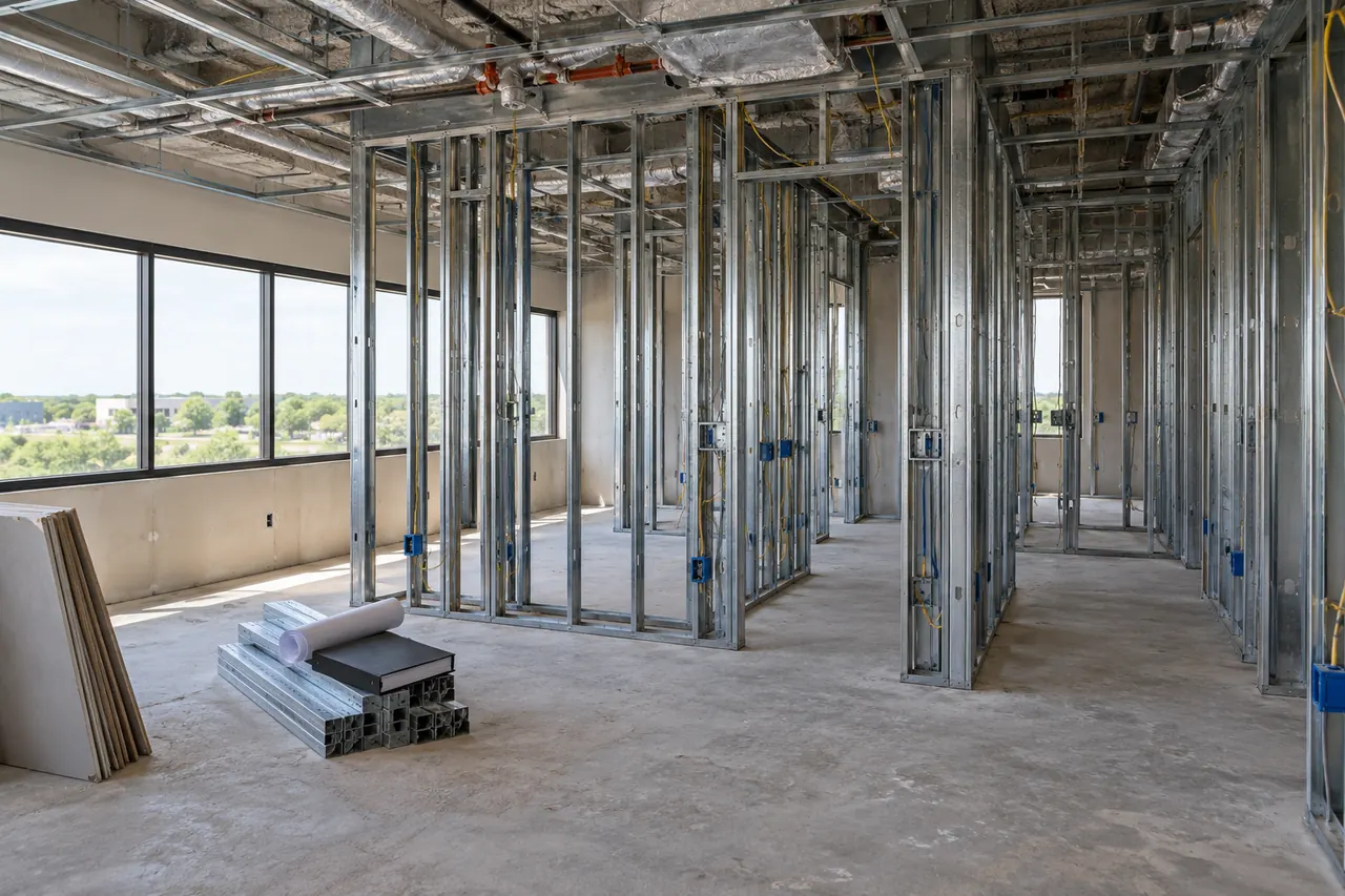 commercial construction concept · Grand Prairie