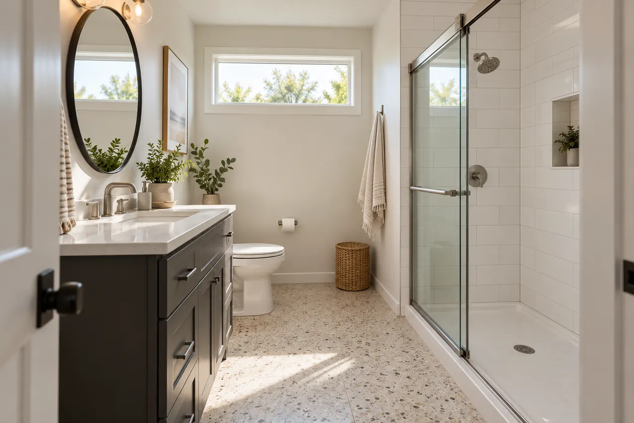 shower remodeling concept · Grand Prairie