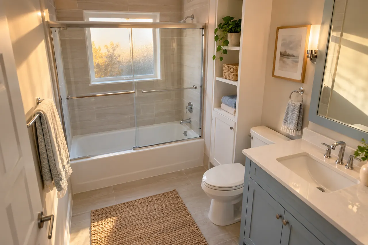 bathroom remodeling concept · Grapevine