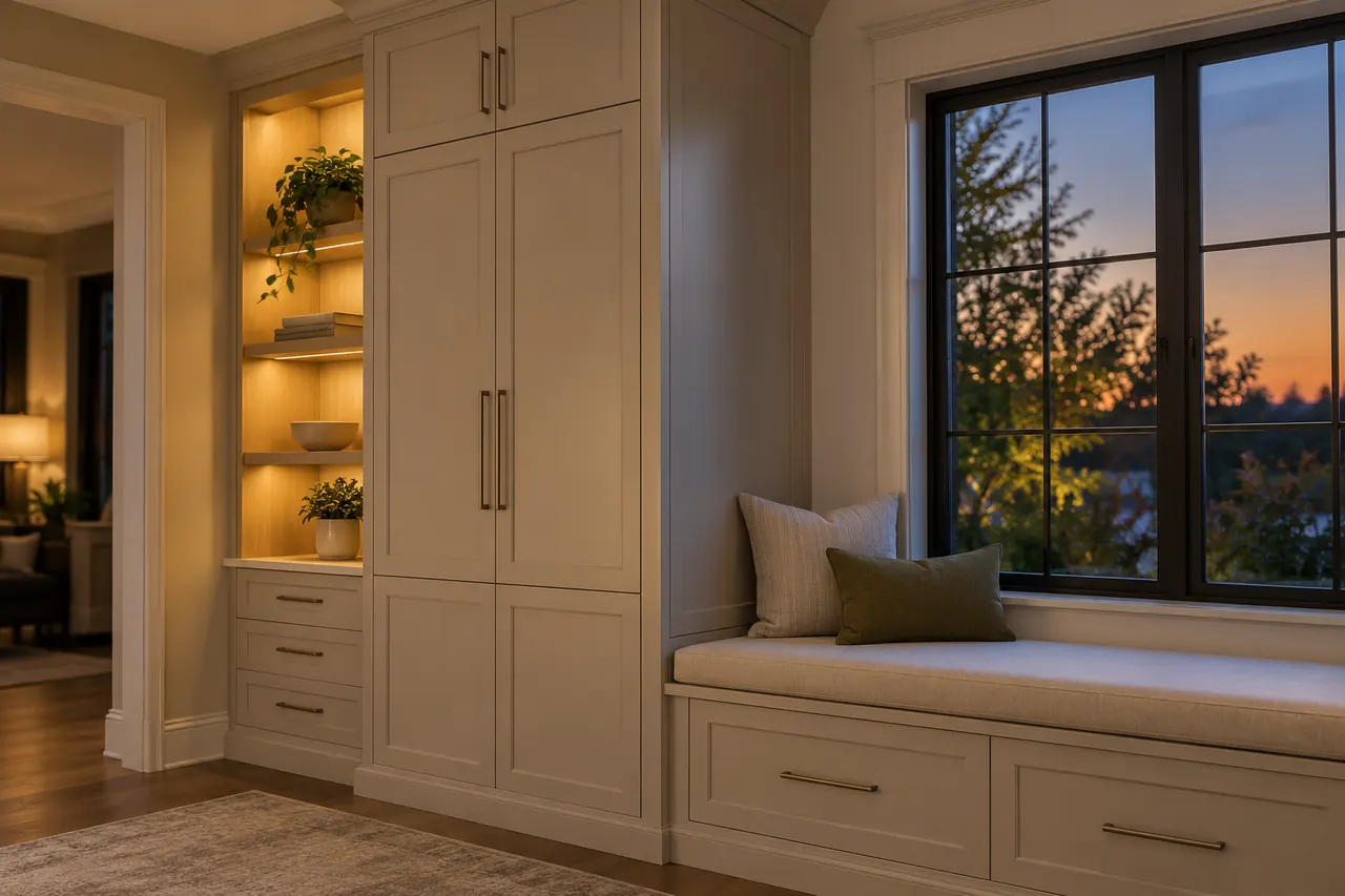 cabinet installation concept · Grapevine
