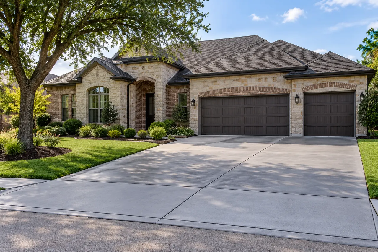 concrete driveways concept · Grapevine