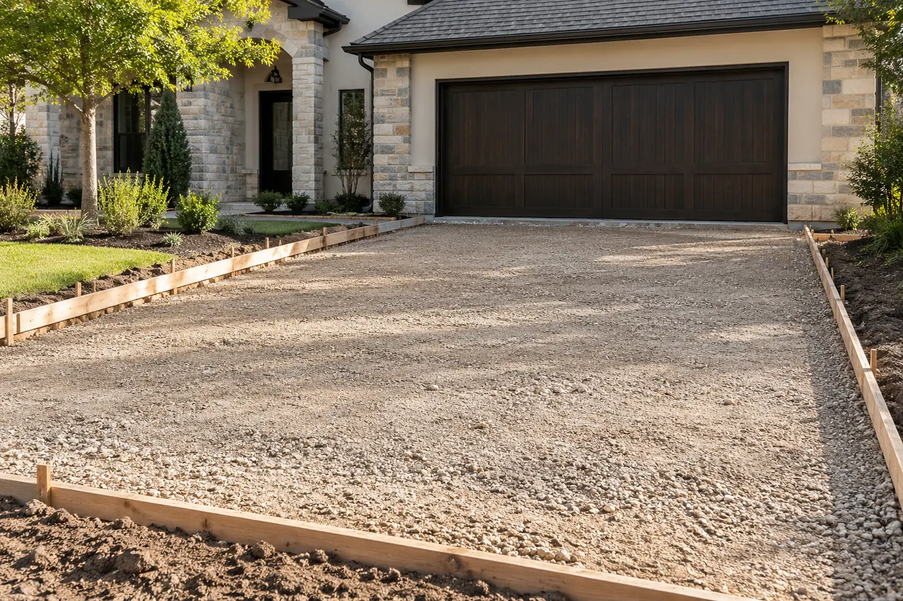 concrete driveways concept · Grapevine