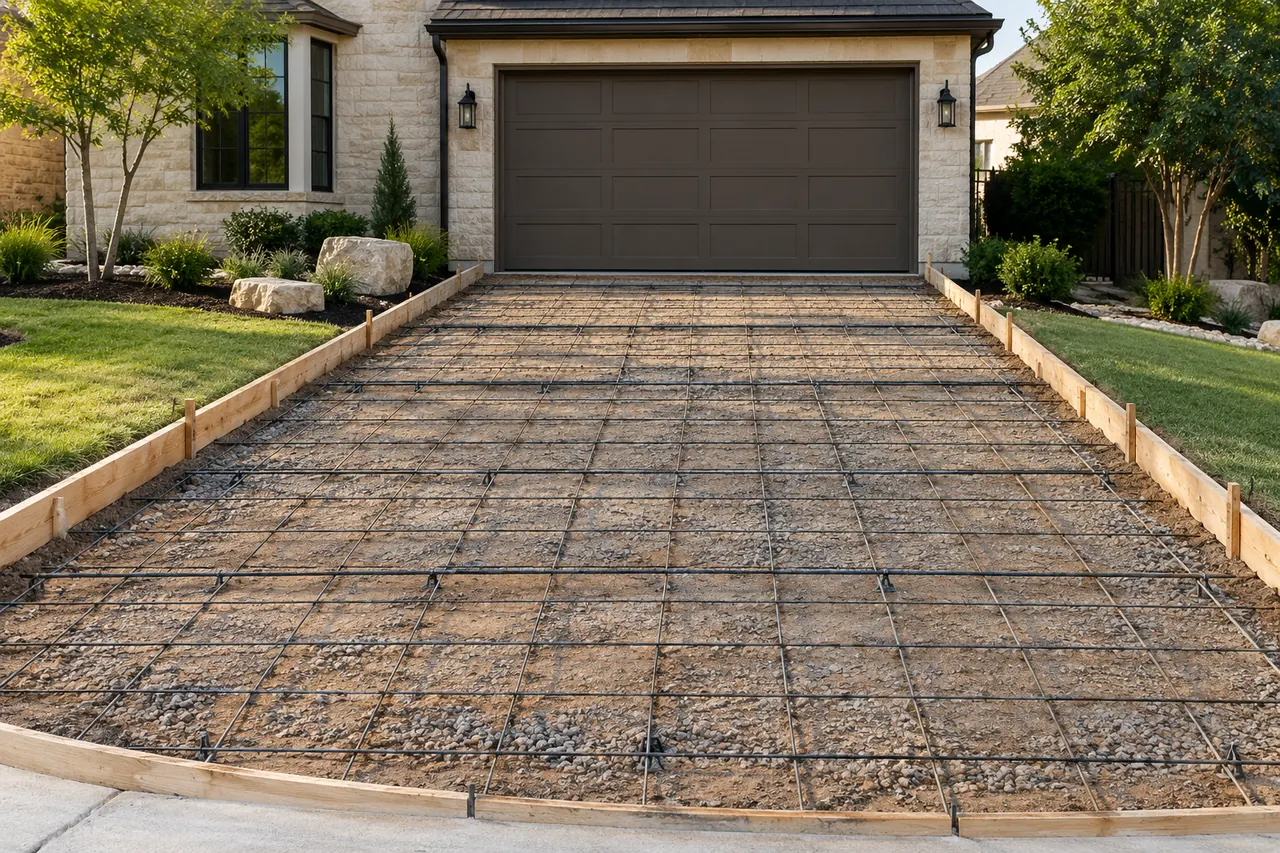 concrete driveways concept · Grapevine