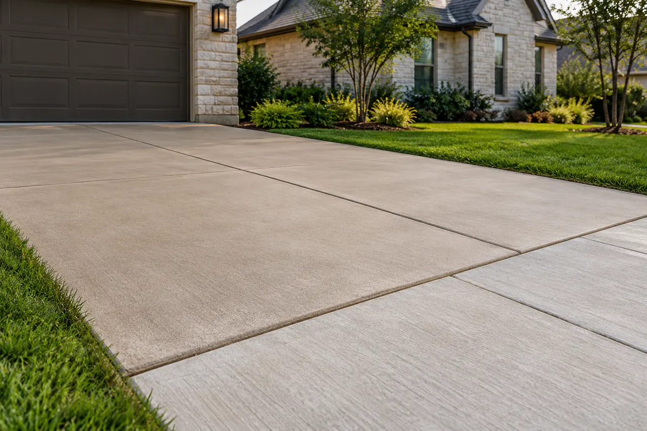 concrete driveways concept · Grapevine