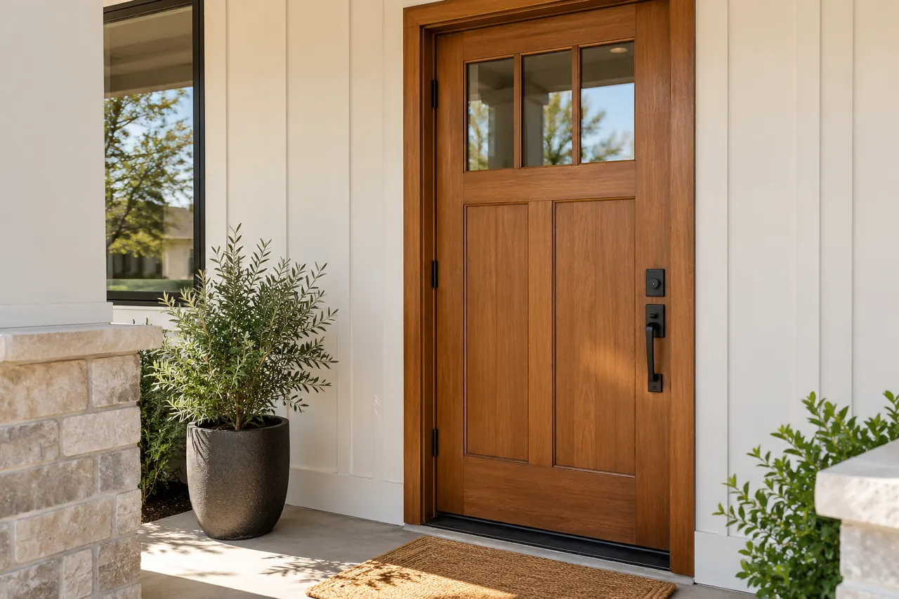 door installation concept · Grapevine