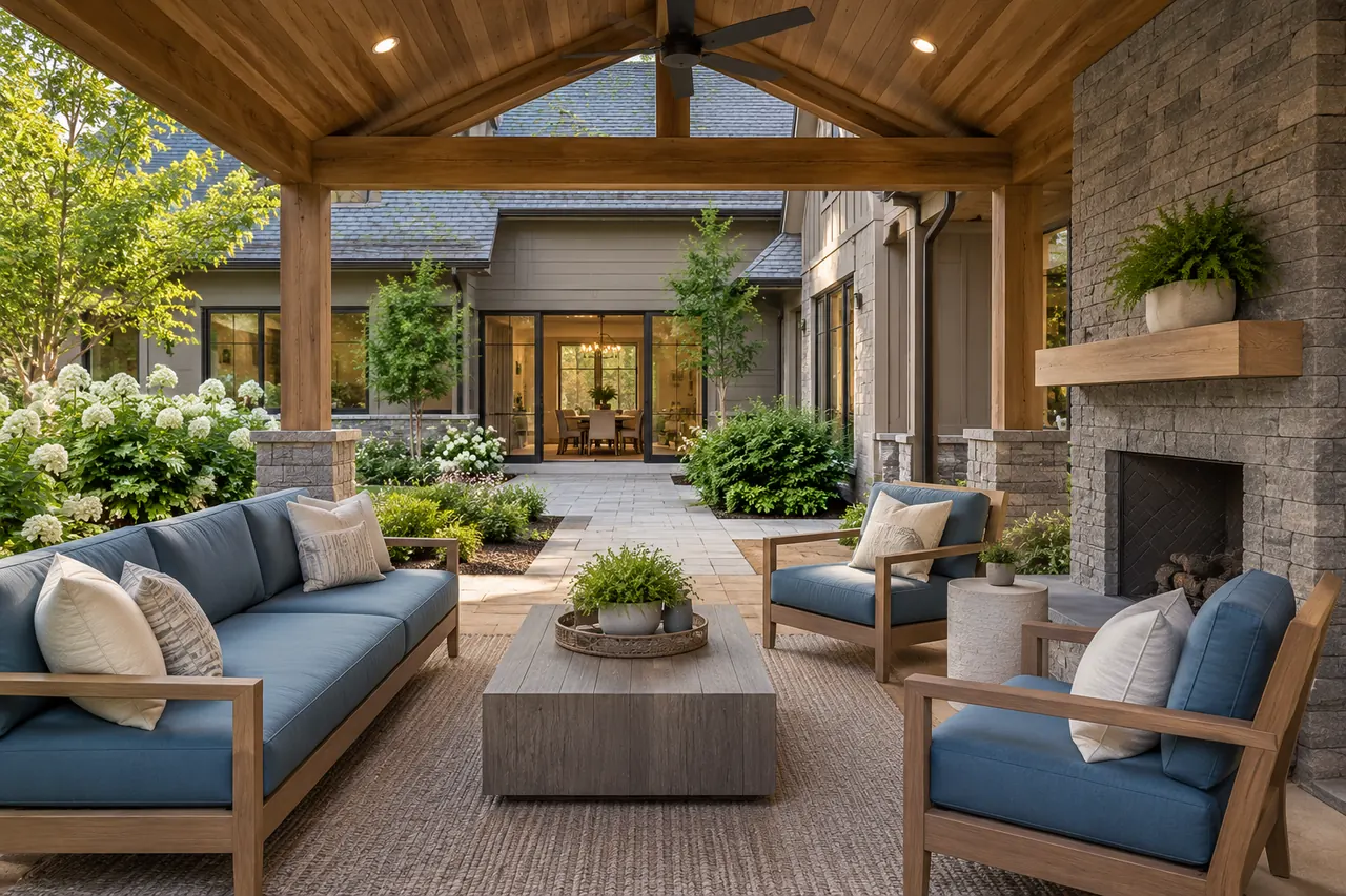 outdoor living concept · Grapevine