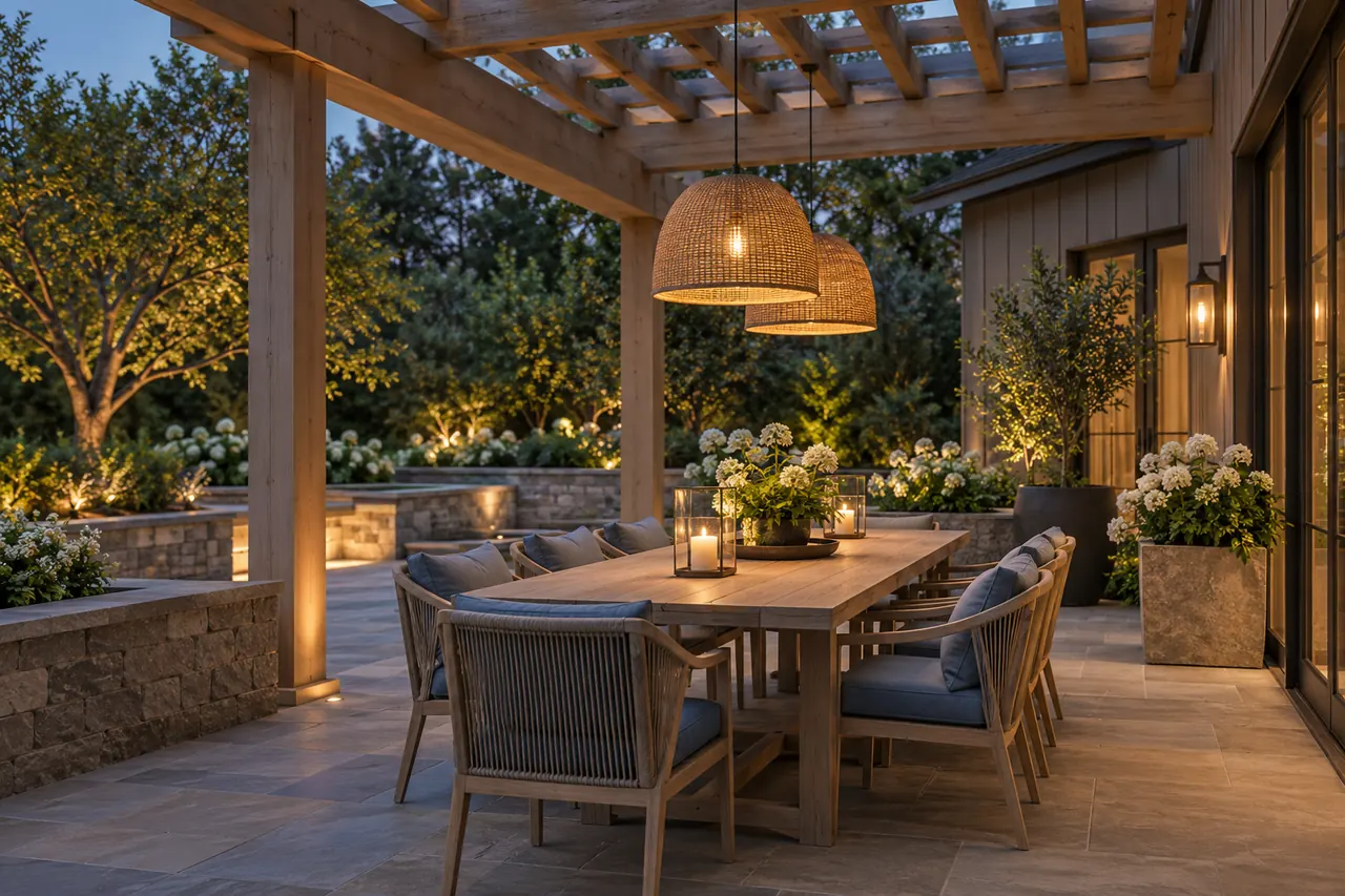 outdoor living concept · Grapevine