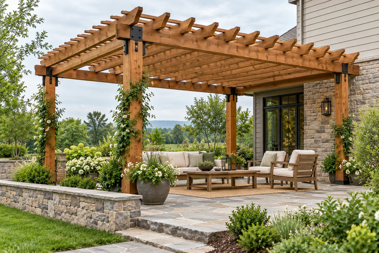 pergolas concept · Grapevine
