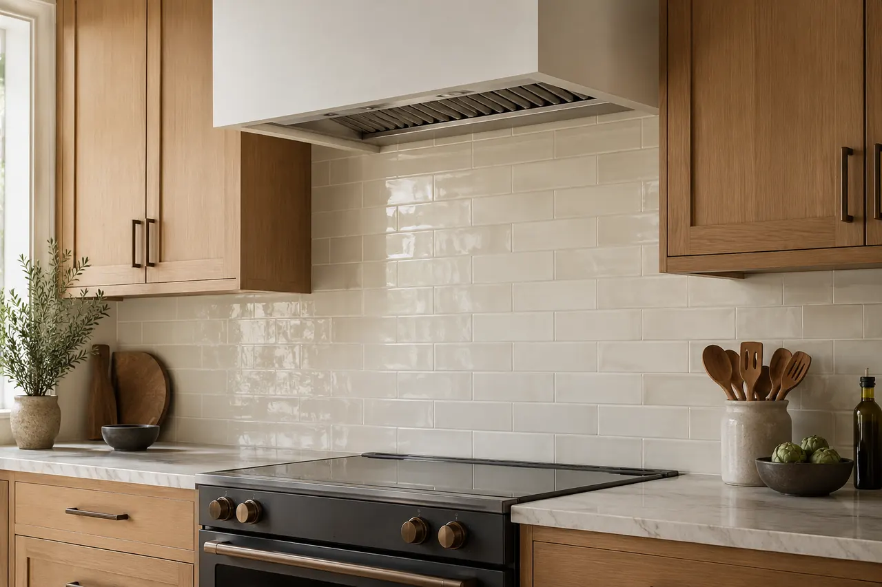 backsplash installation concept · Hurst