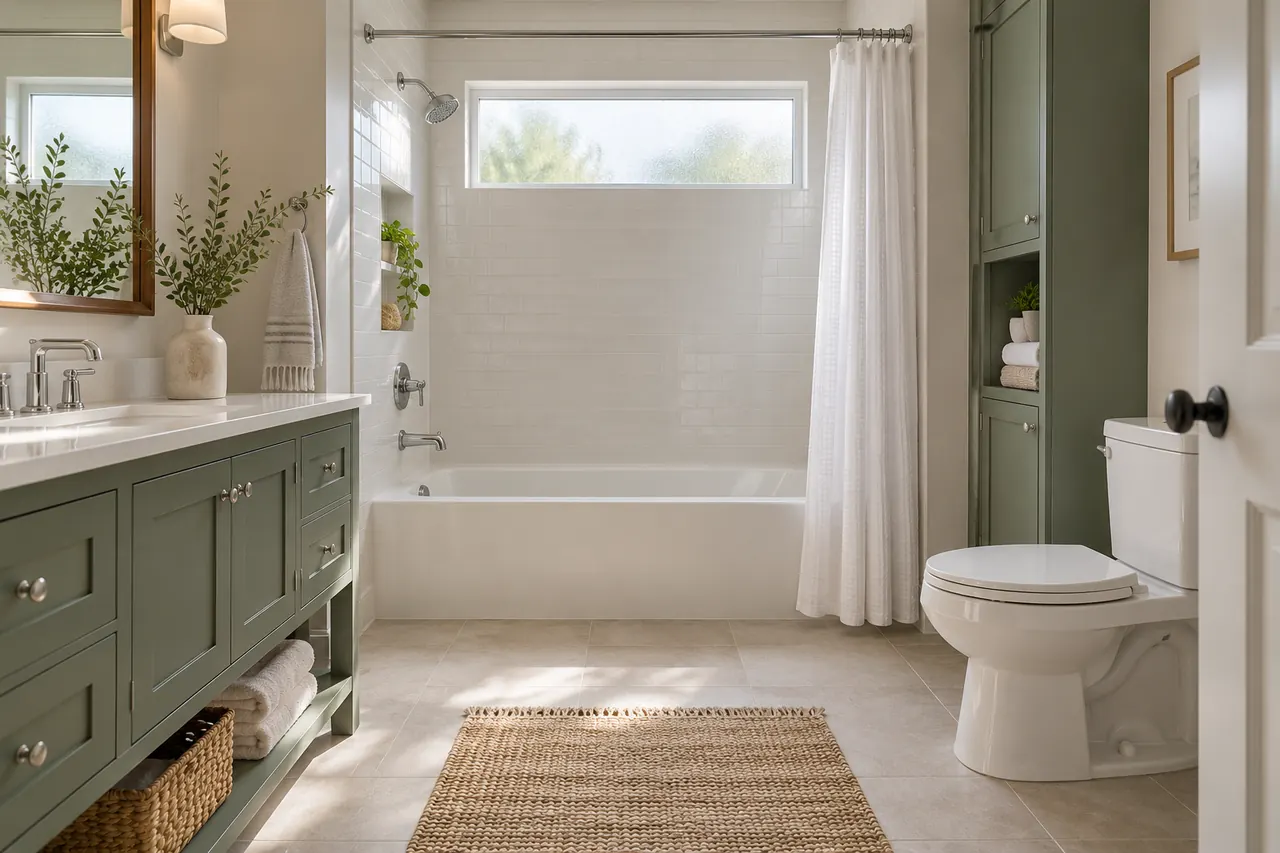 bathroom remodeling concept · Hurst