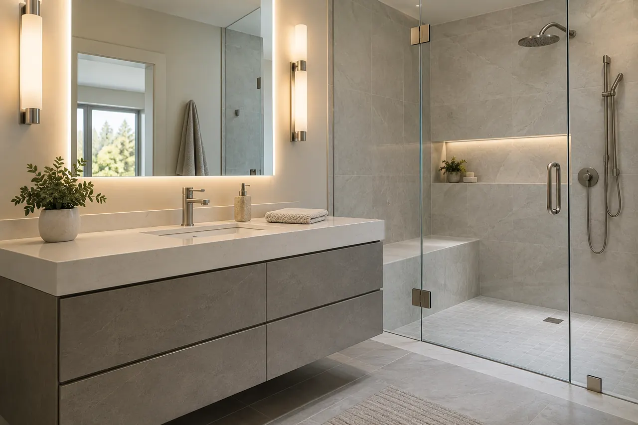 bathroom remodeling concept · Hurst