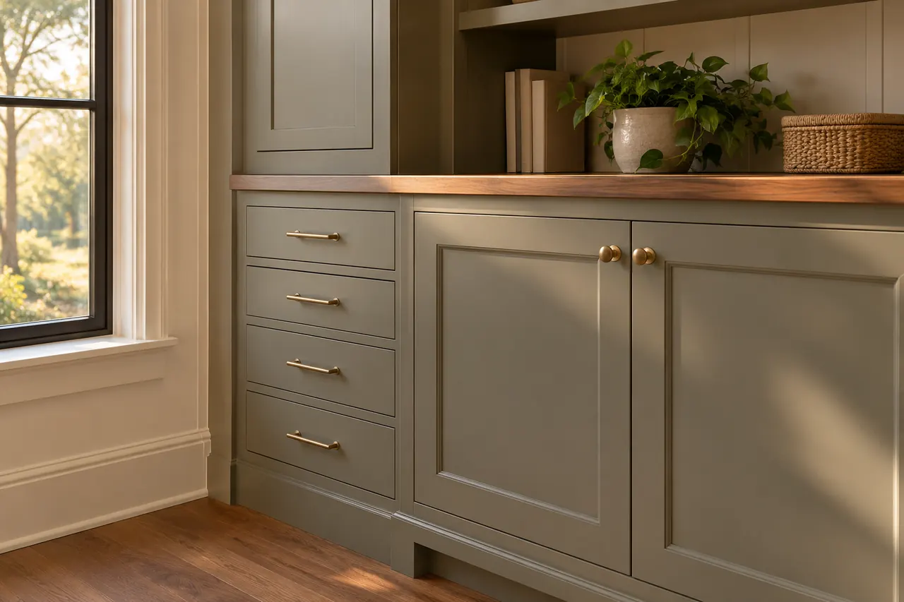 cabinet installation concept · Hurst