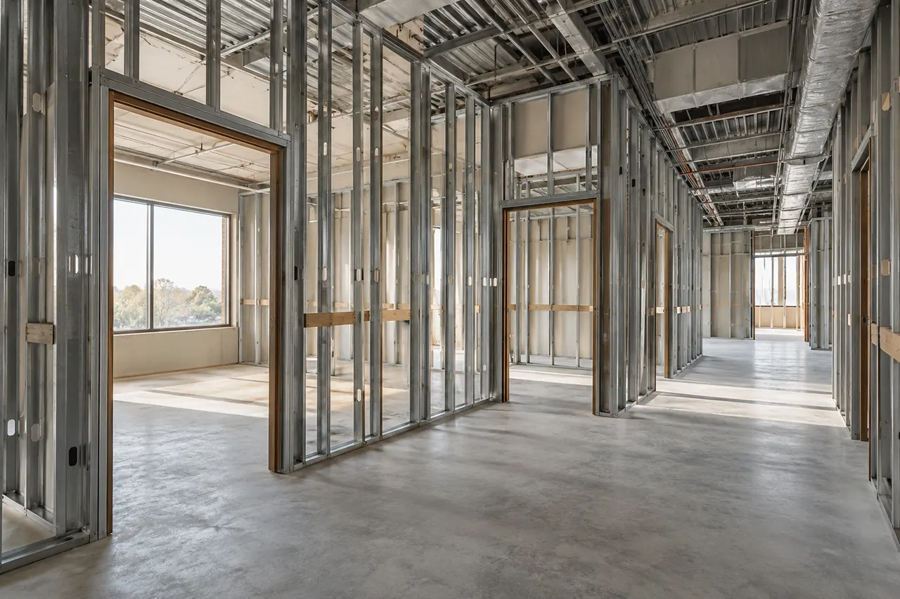commercial construction concept · Hurst
