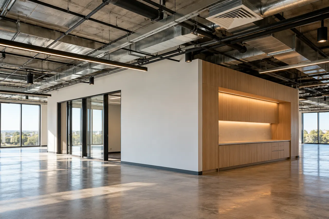commercial construction concept · Hurst