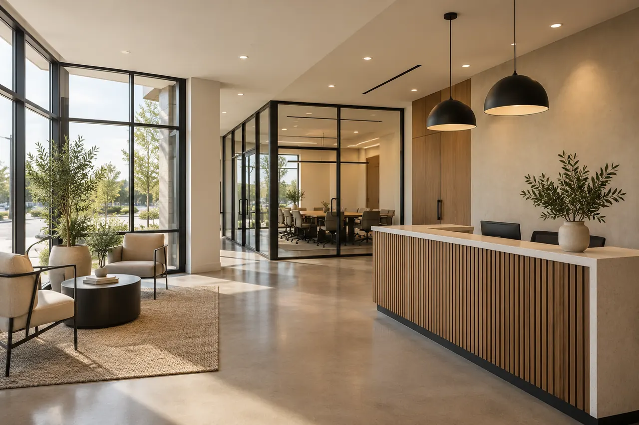 commercial construction concept · Hurst