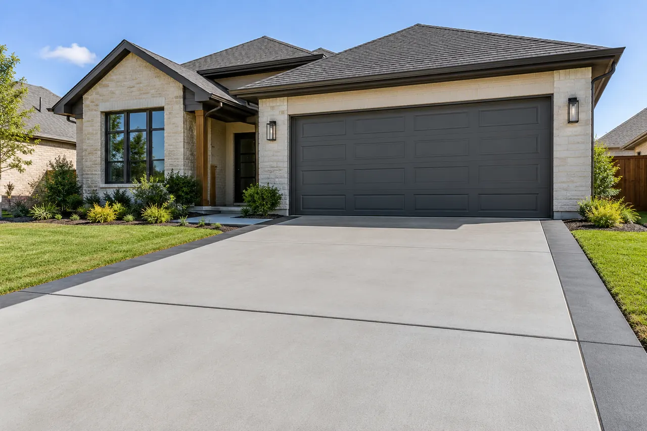 concrete driveways concept · Hurst