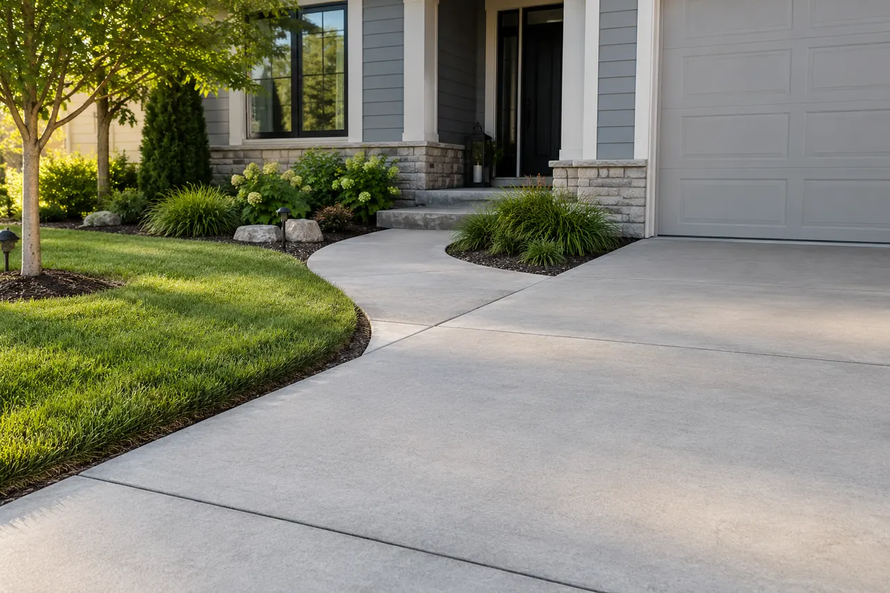 concrete driveways concept · Hurst