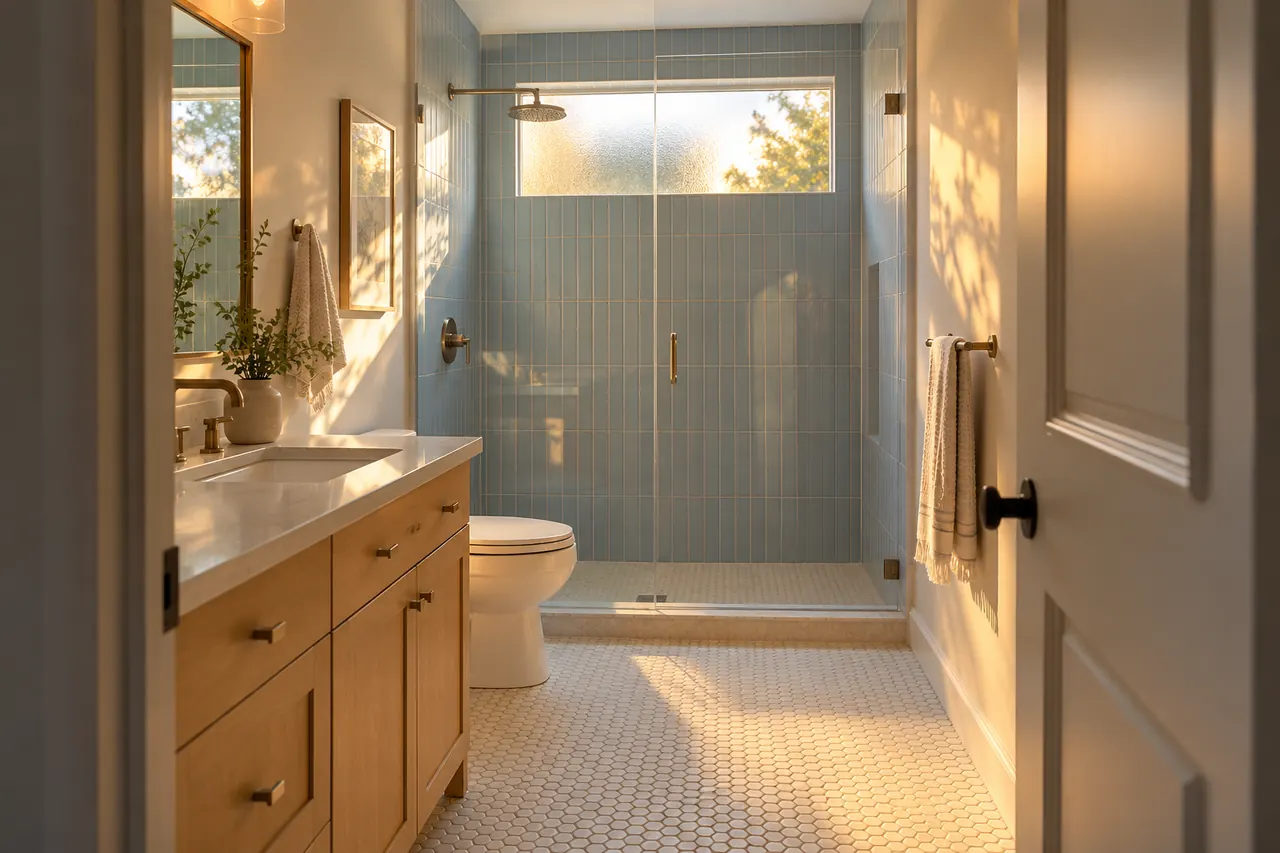 shower remodeling concept · Hurst