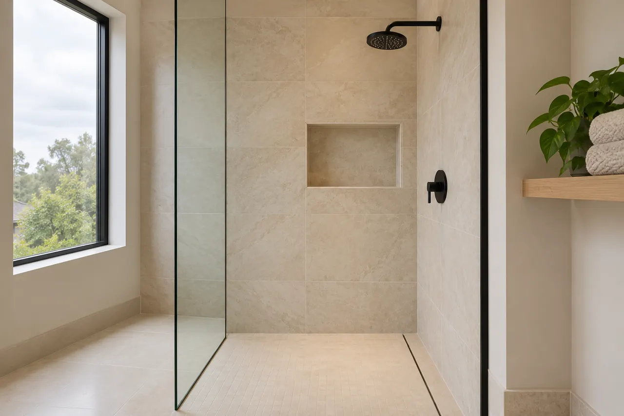 shower remodeling concept · Hurst