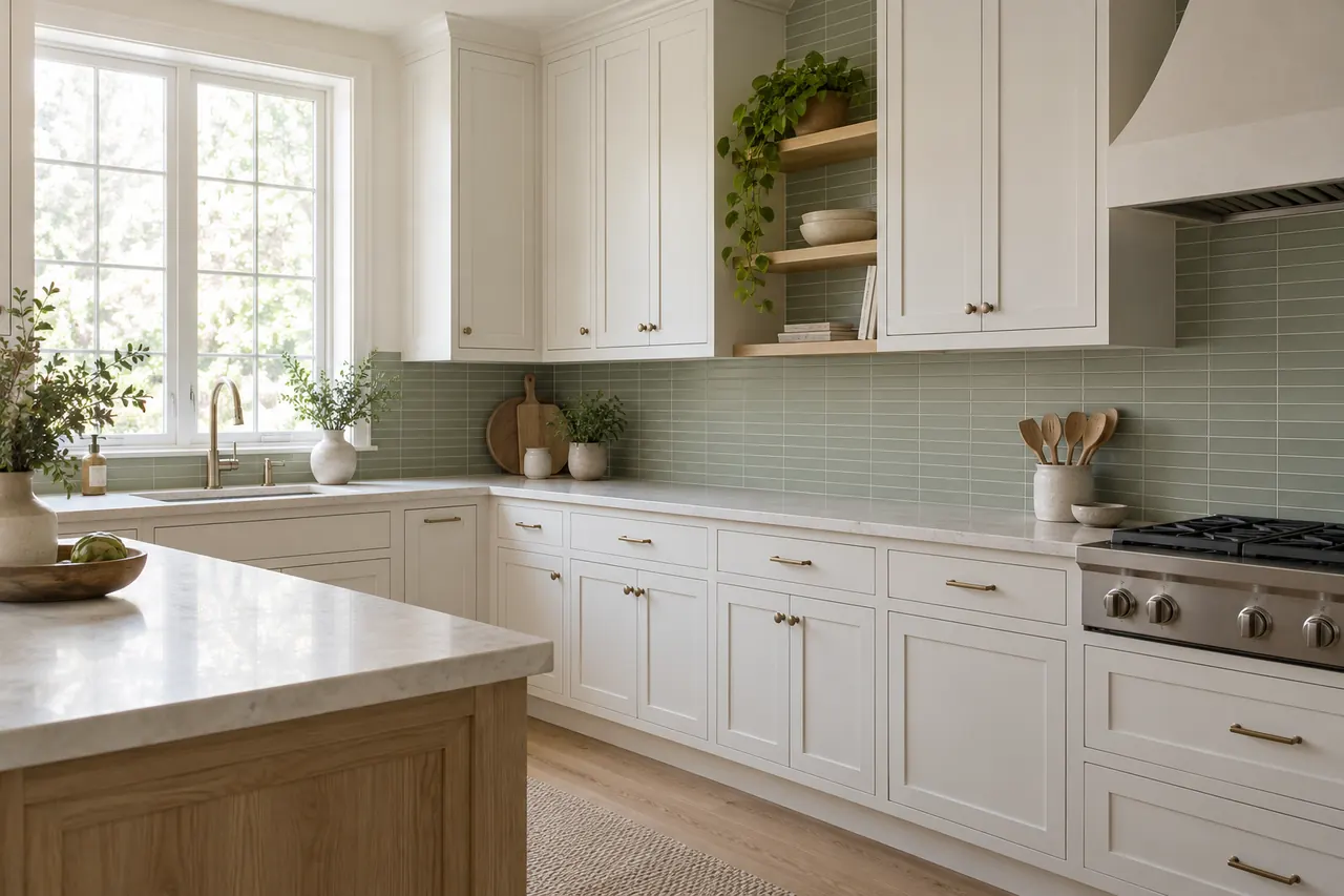 backsplash installation concept · Irving