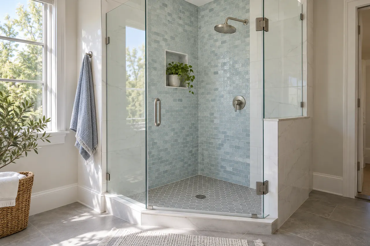 bathroom remodeling concept · Irving