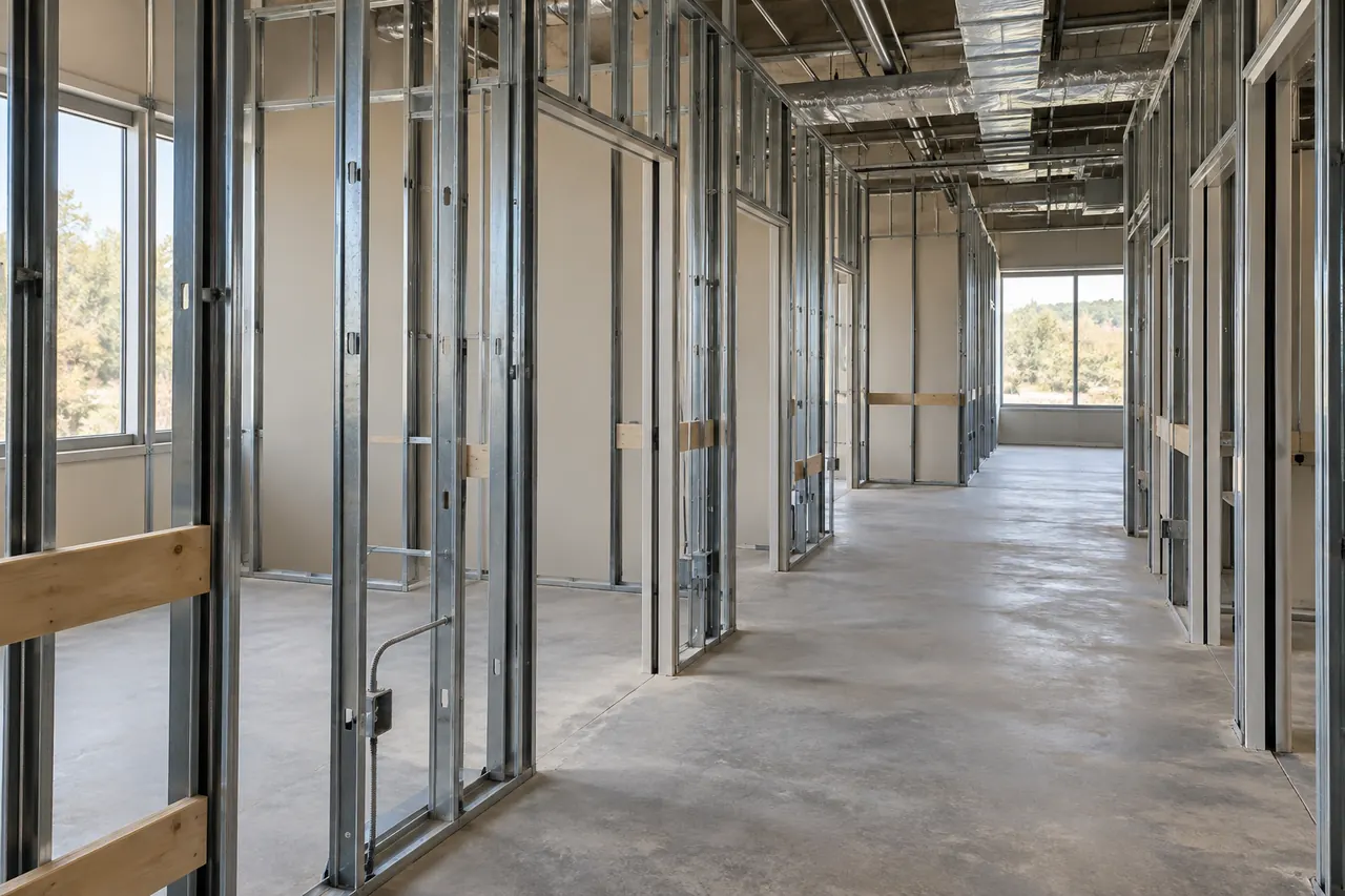commercial construction concept · Irving