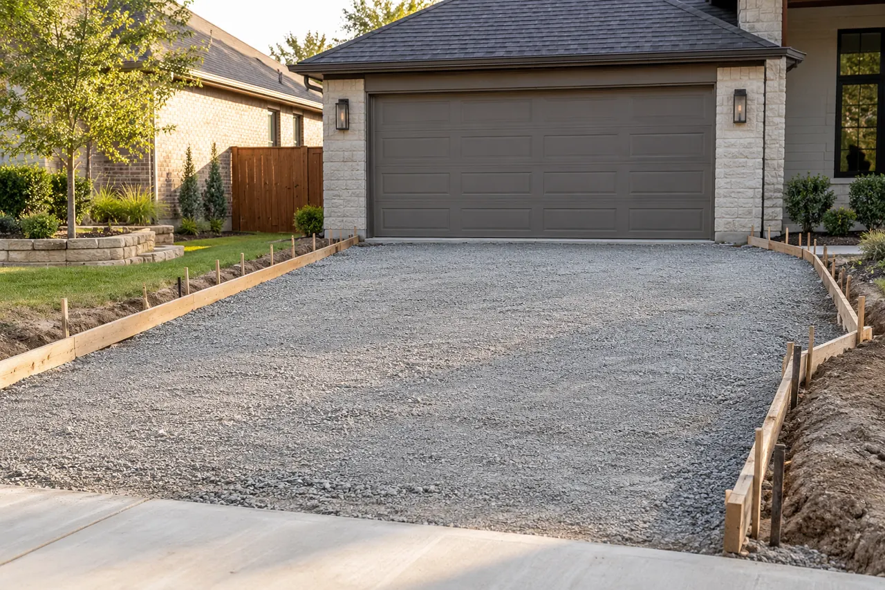 concrete driveways concept · Irving