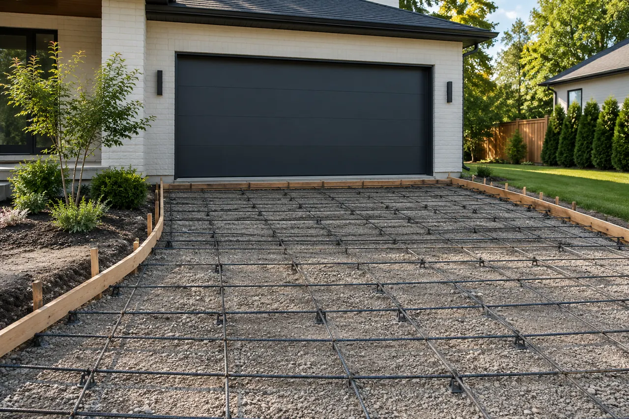 concrete driveways concept · Irving