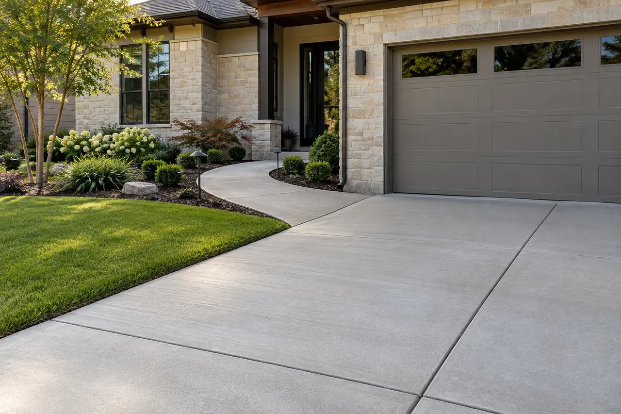 concrete driveways concept · Irving