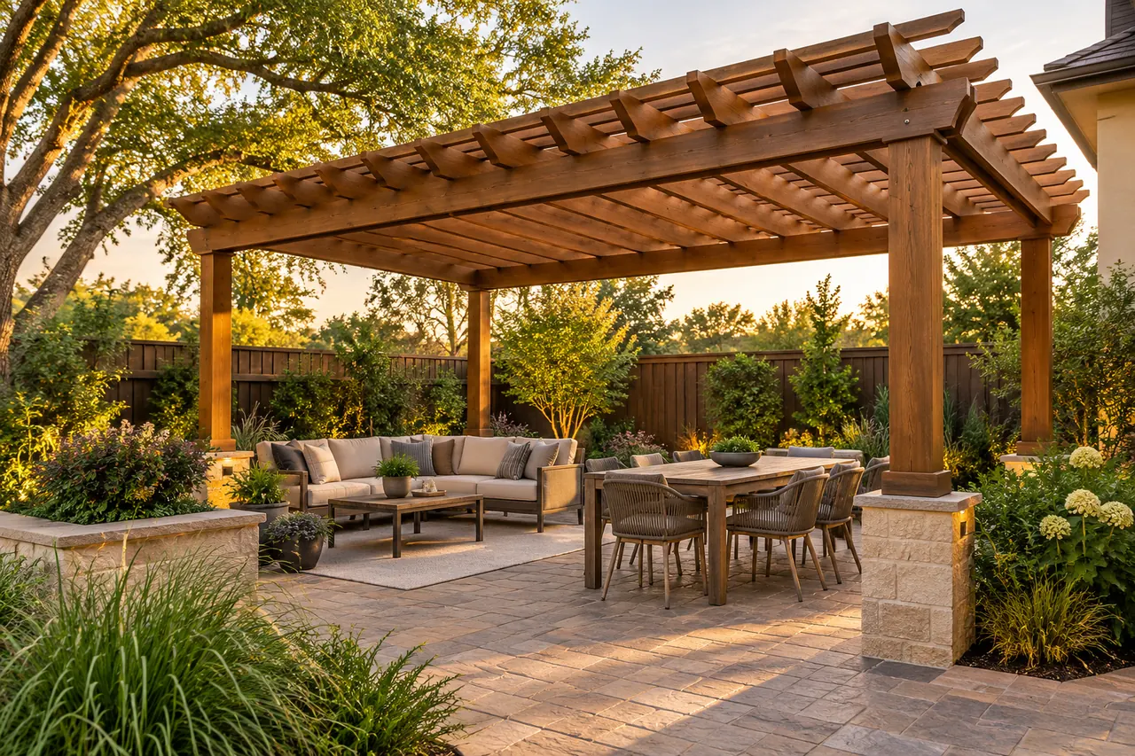 pergolas concept · Irving