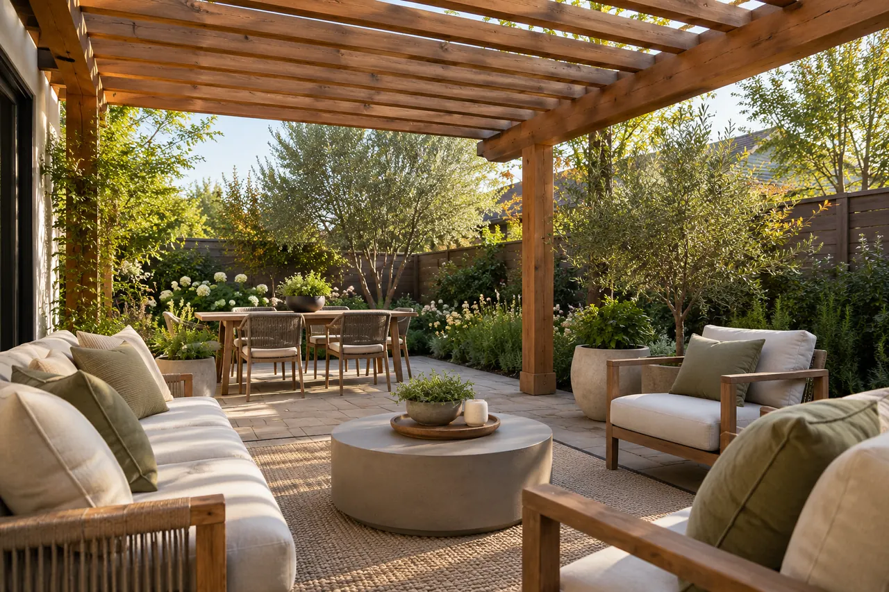pergolas concept · Irving