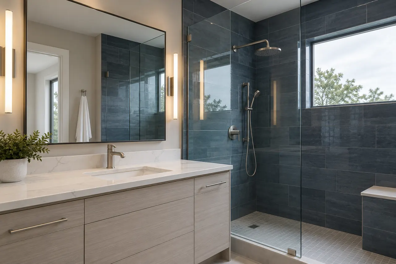 shower remodeling concept · Irving