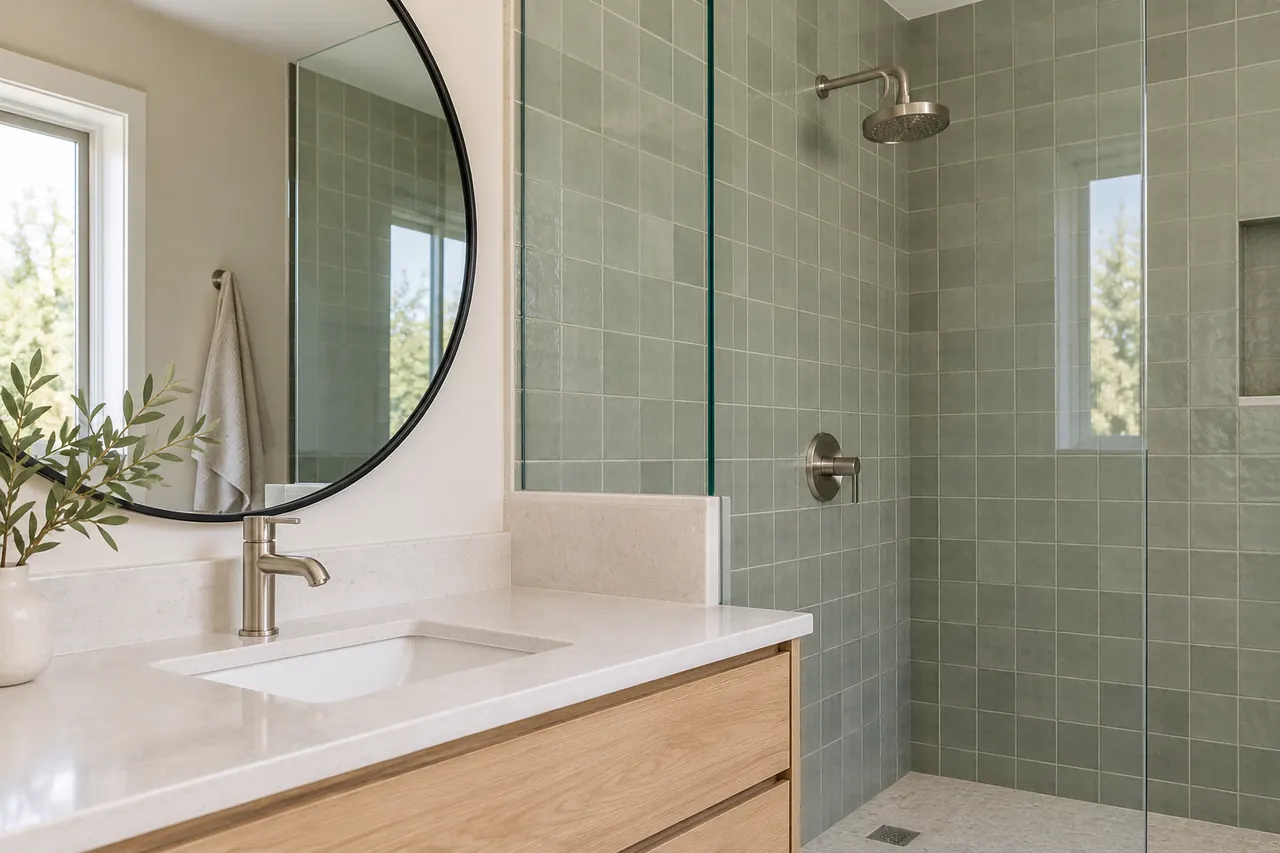 shower remodeling concept · Irving