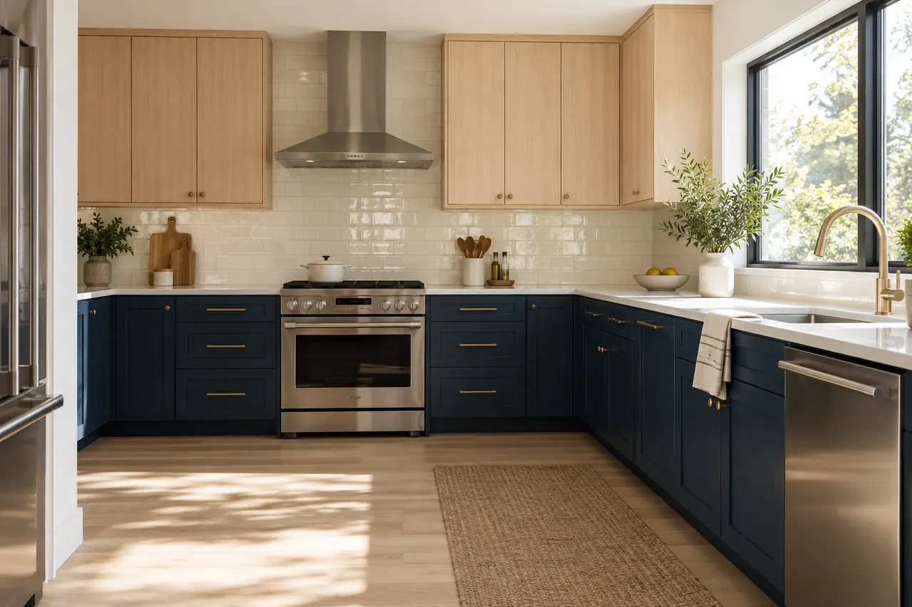 backsplash installation concept · Keller